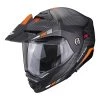 Policarbonato Casco Modulare Scorpion Adx-2 Camino Nero Arancio
