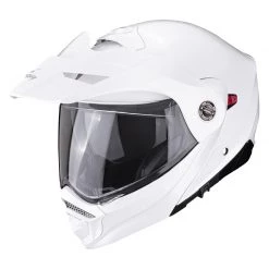 Policarbonato Casco Modulare Scorpion Adx-2 Solid Bianco
