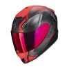 Fibra Casco Scorpion Exo 1400 Air Corsa Nero Rosso