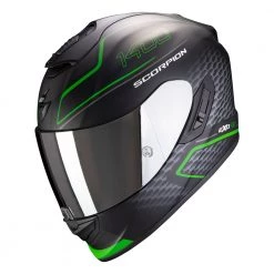Fibra Casco Scorpion Exo 1400 Air Galaxy Verde