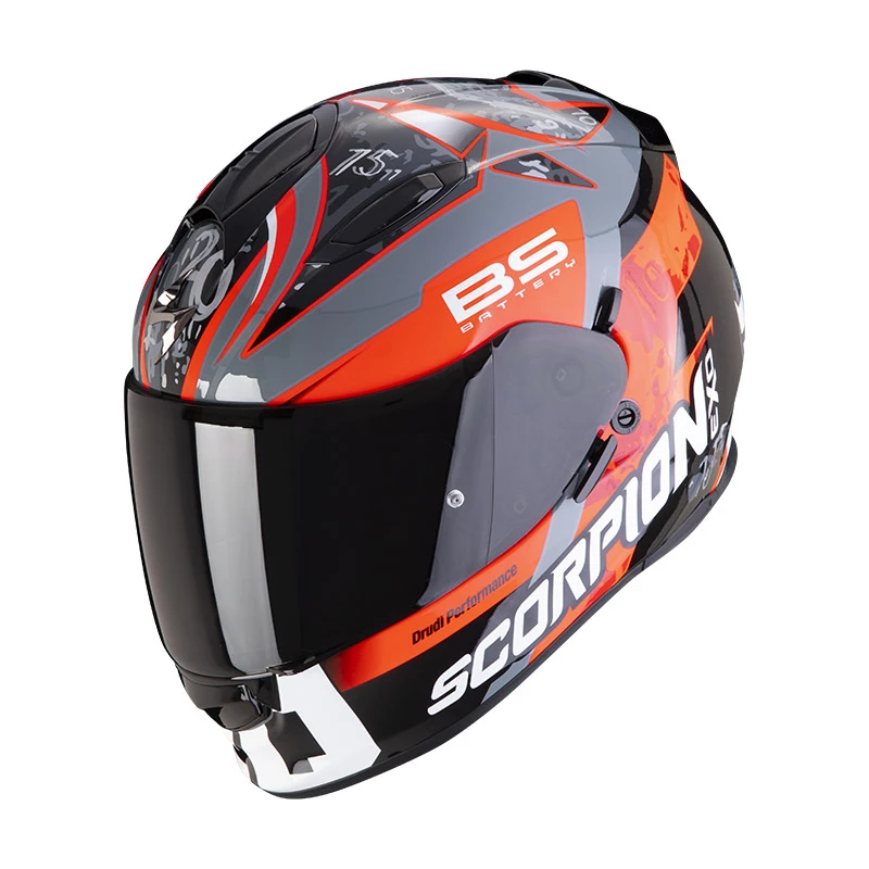 Policarbonato Casco Scorpion Exo 491 Fabio 20