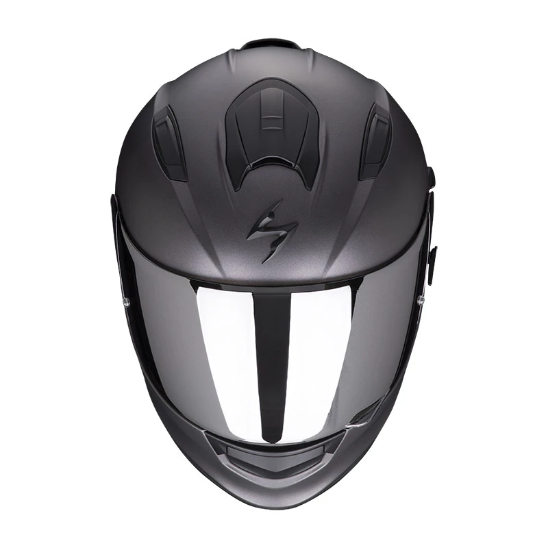 Policarbonato Casco Scorpion Exo 491 Solid Antracite Opaco - immagine 2