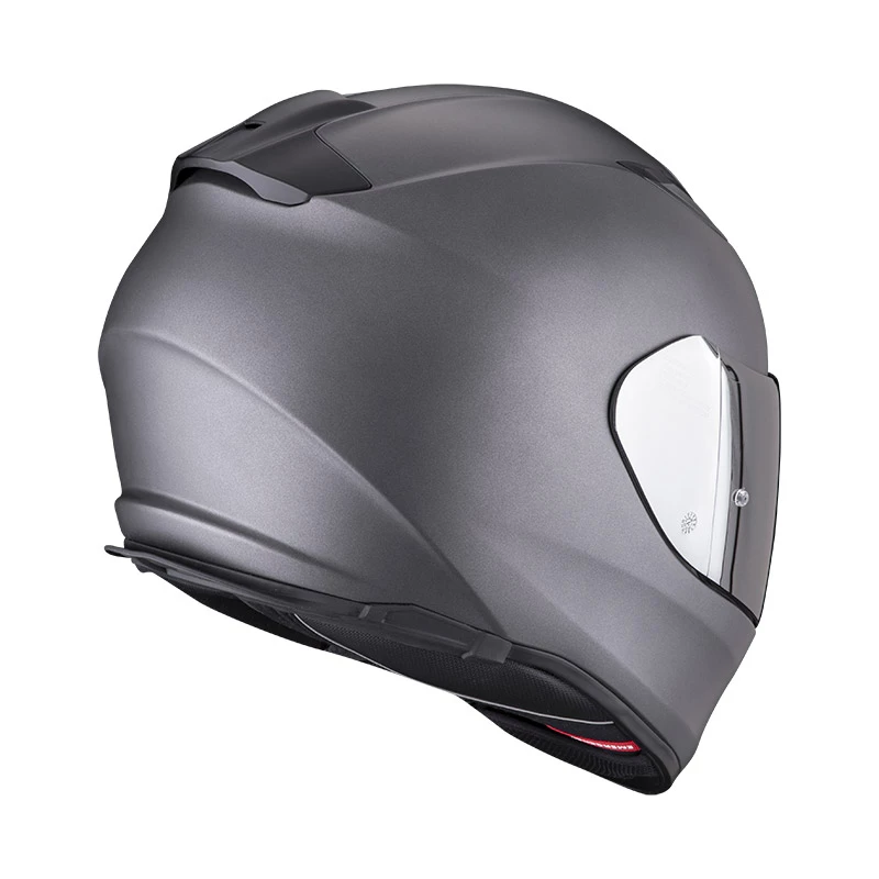 Policarbonato Casco Scorpion Exo 491 Solid Antracite Opaco - immagine 3