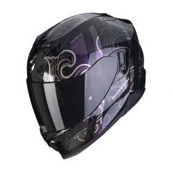 Policarbonato Casco Scorpion Exo 520 Air Fasta Nero