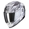 Policarbonato Casco Scorpion Exo 520 Air Cover Bianco Argento