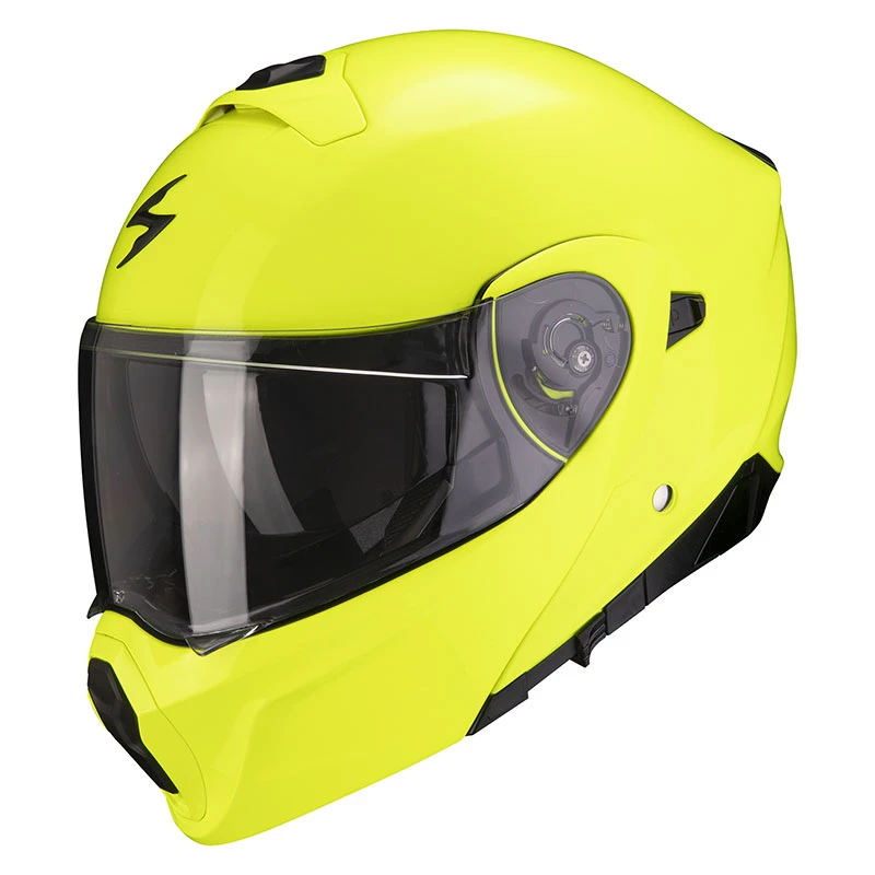 Policarbonato Casco Modulare Scorpion Exo 930 Solid Giallo