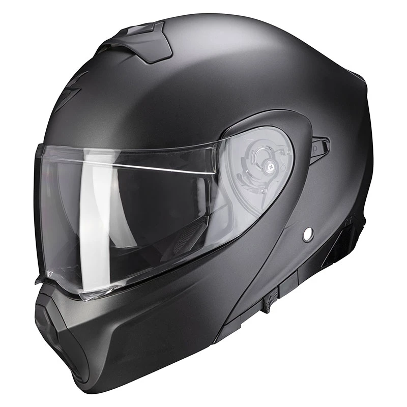 Policarbonato Casco Modulare Scorpion Exo 930 Solid Nero Opaco