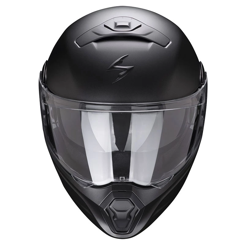 Policarbonato Casco Modulare Scorpion Exo 930 Solid Nero Opaco - immagine 3