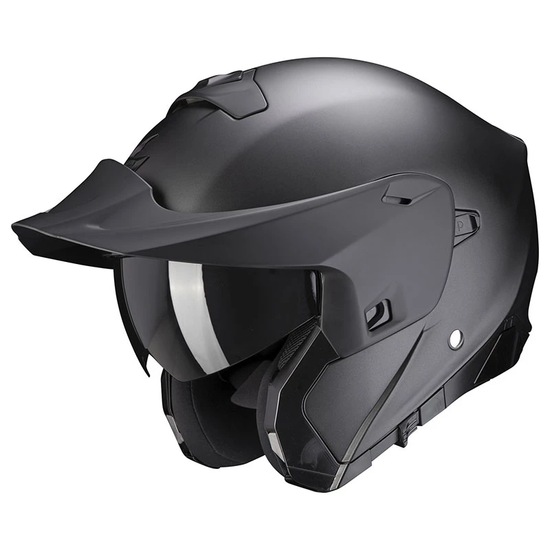 Policarbonato Casco Modulare Scorpion Exo 930 Solid Nero Opaco - immagine 2