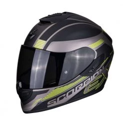 Fibra Casco Integrale Scorpion Exo 1400 Air Free Giallo Opaco