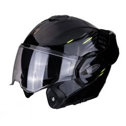 Policarbonato Casco Modulare Scorpion Exo Tech Pulse Nero