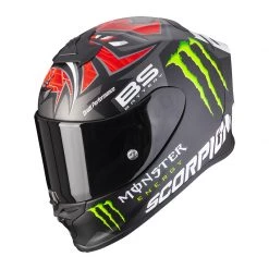 Fibra Scorpion Exo R1 Fabio Monster Replica Nero Rosso