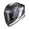 Fibra Casco Scorpion Exo R1 Vatis Nero Opaco Bianco