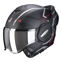 Policarbonato Casco Scorpion Exo Tech Square Nero Rosso