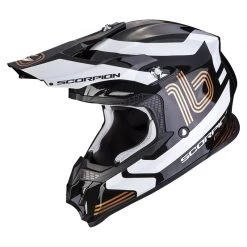Policarbonato Casco Scorpion Vx-16 Air Tub Nero Oro
