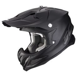Fibra Casco Scorpion Vx-22 Air Solid Nero Opaco