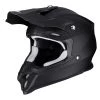 Policarbonato Casco Scorpion Vx-16 Air Solid Nero Opaco