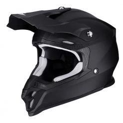 Policarbonato Casco Scorpion Vx-16 Air Solid Nero Opaco